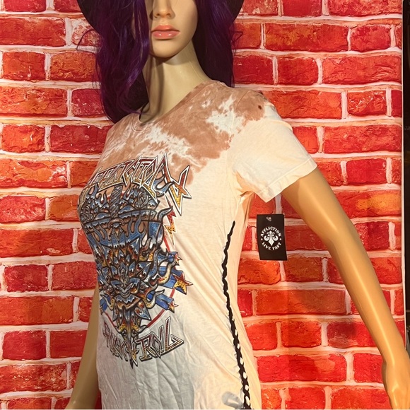 Affliction Women’s T-Shirt - Picture 2 of 14